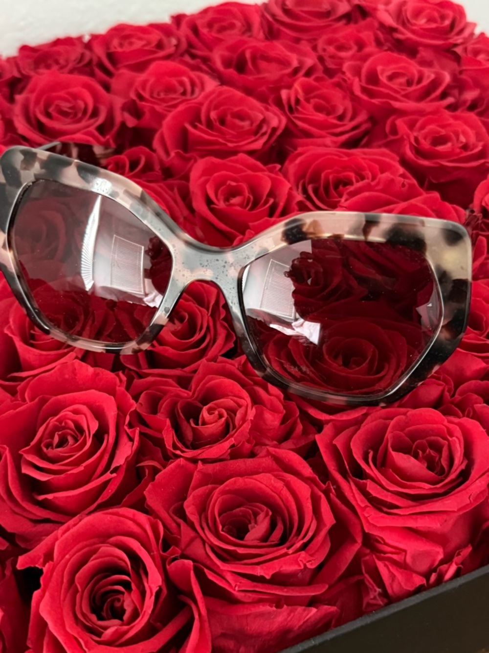 Prada Tortoiseshell Shield Sunglasses - Brown/Black
